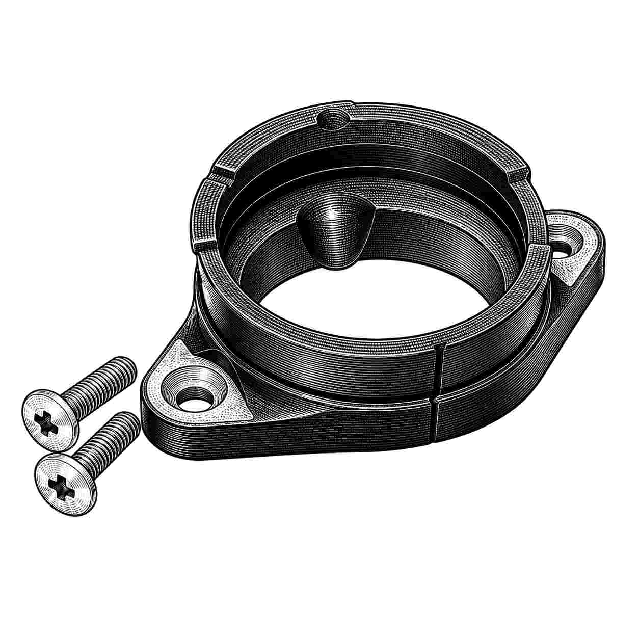 Inlet Manifold Connecting Rubber Cylinder 1